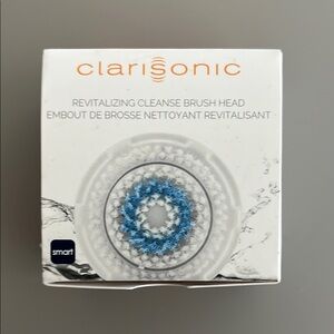 Clarisonic Smart Brush Head with Blue and White Design